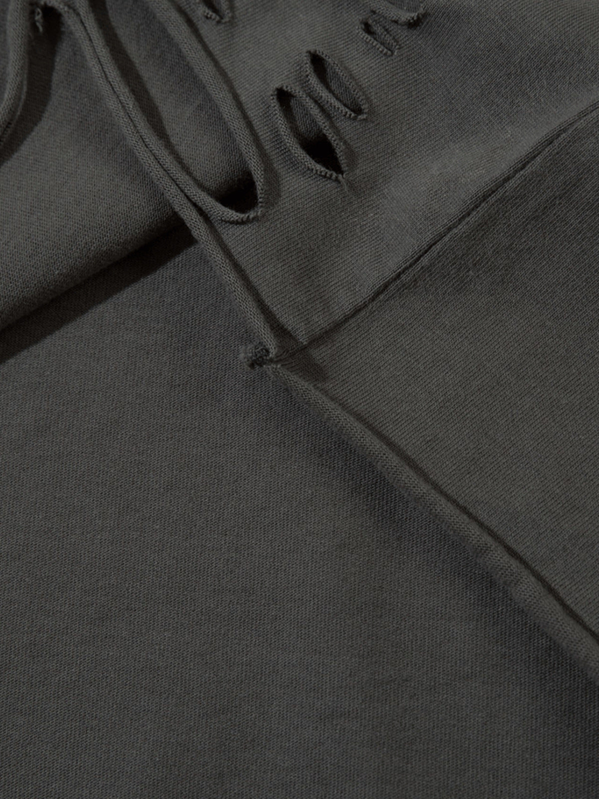 Distressed ombre t-shirt – Raw edge detail | XoKool