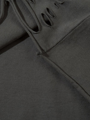 Distressed ombre t-shirt – Raw edge detail | XoKool