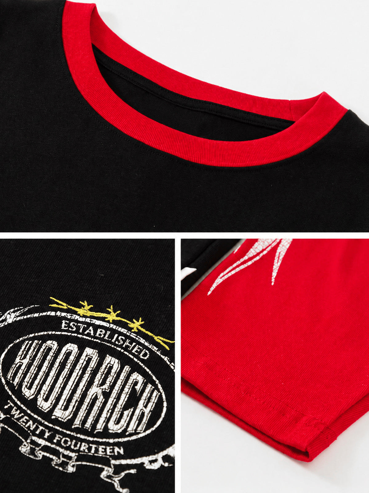 Layered Ringer Longsleeve – Kragen, Emblem und Ärmel im Detail | XoKool