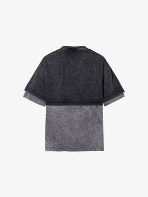 Double Layer T Shirt – back, flat | XoKool