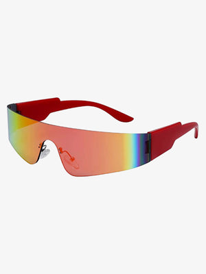 Retro Street Punk Integrated Sports Sunglasses - thumbnail 2