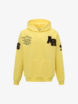 Street Letter Patch Embroidered Heather Hoodie