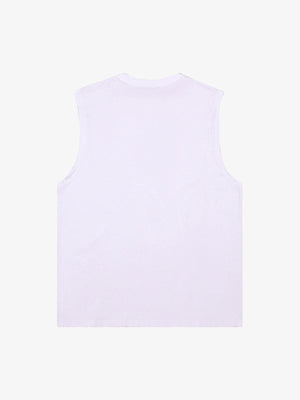 Waistcoat Embroidered Round Neck Vest - thumbnail 5