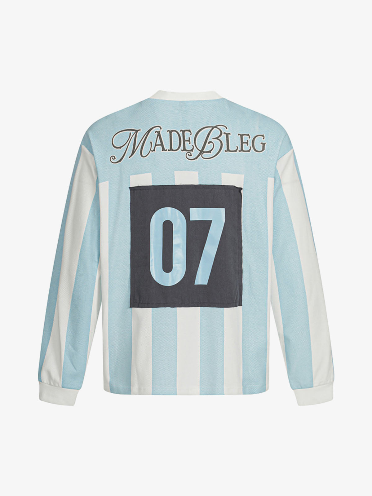 Retro Street Contrast Vertical Striped Long-Sleeved T-Shirt