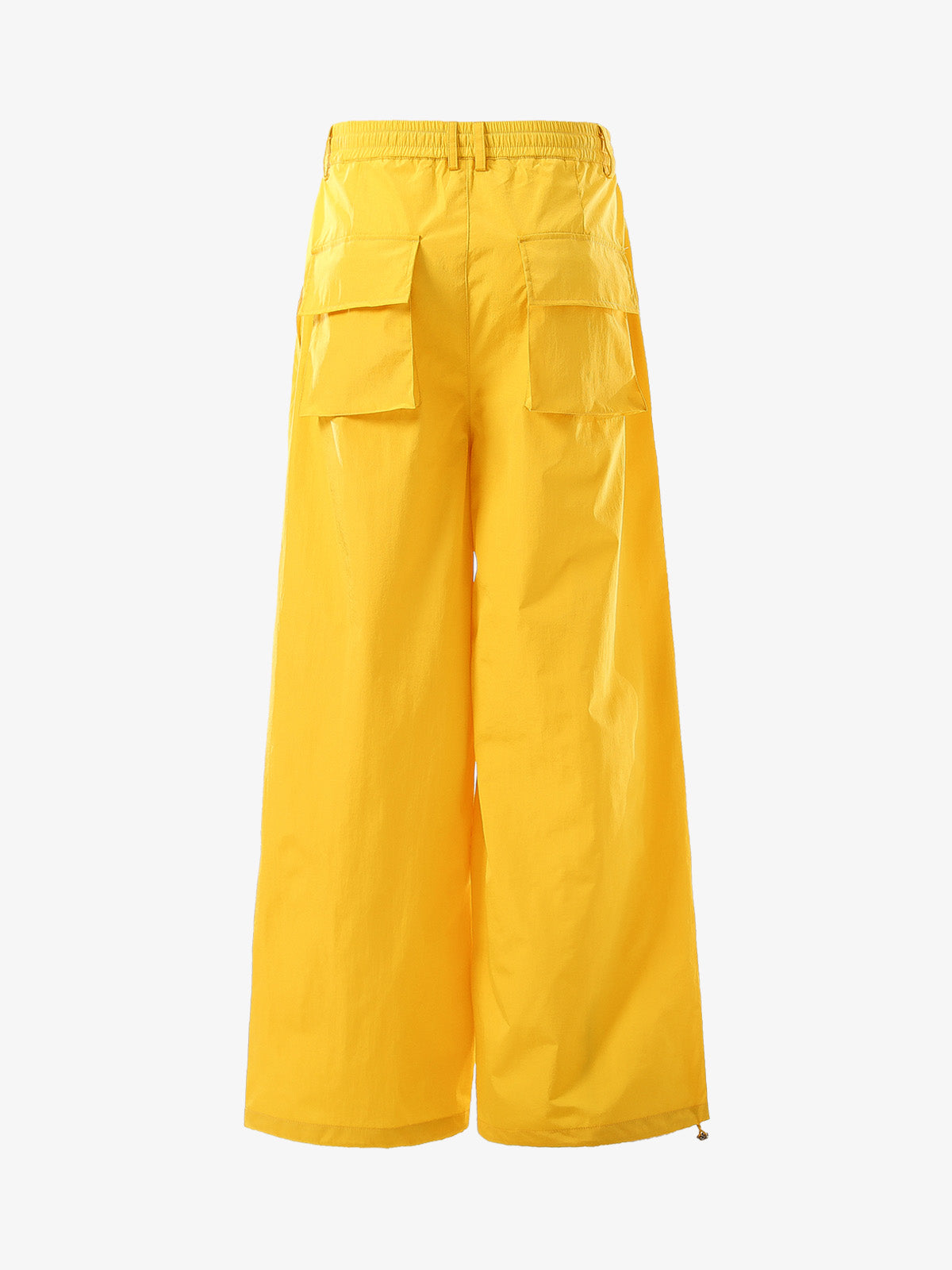 Vintage Drawstring Draped Embroidered Wide Leg Pants - image 3