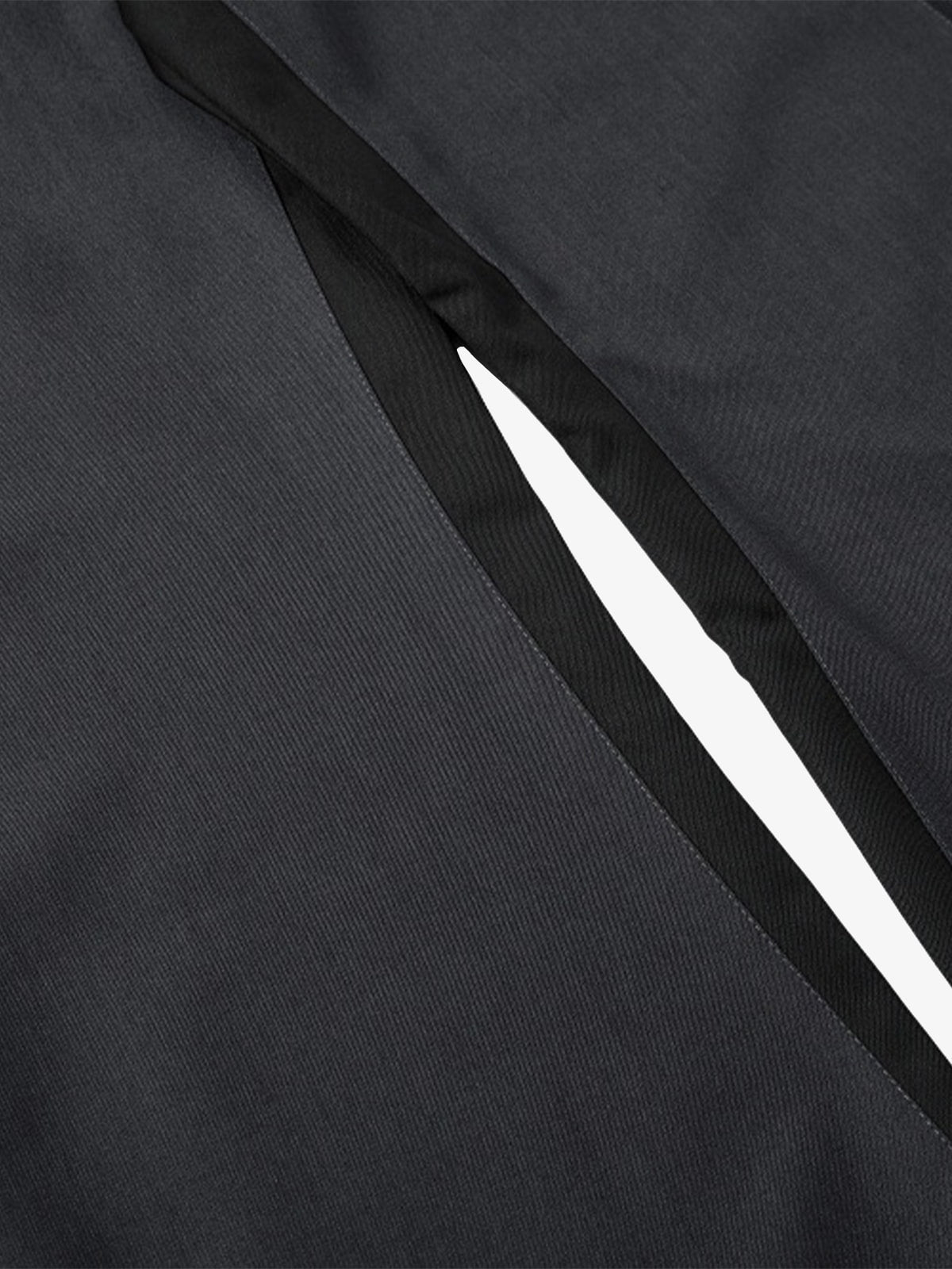 Double Waistband Panel Strap Barrel Pants - image 7