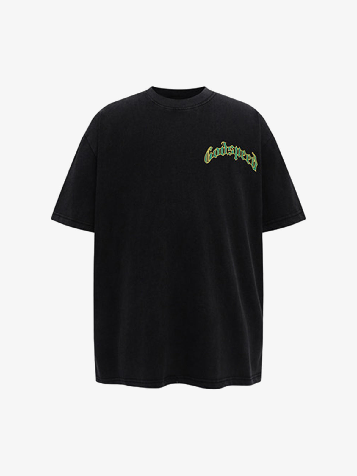 Mask Skull West Coast Hip-Hop Print T-Shirt - image 4