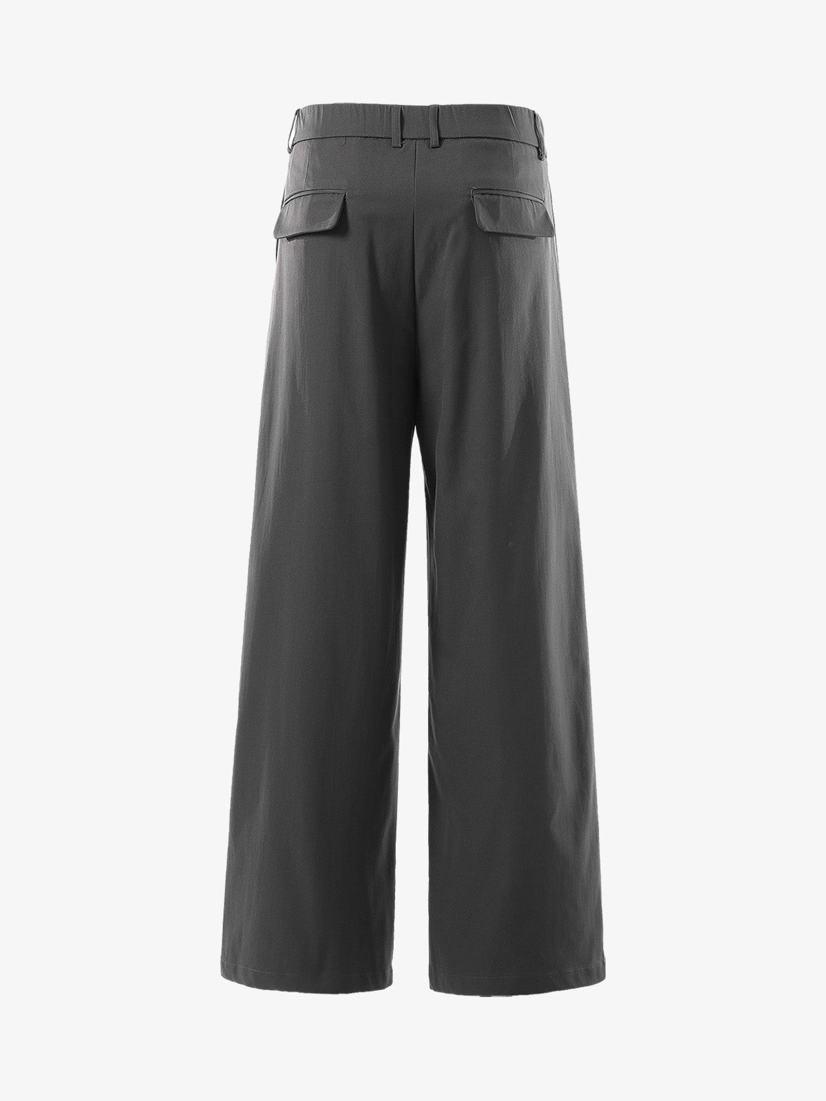 Pleated Drape Bootcut Suit Pants - image 3