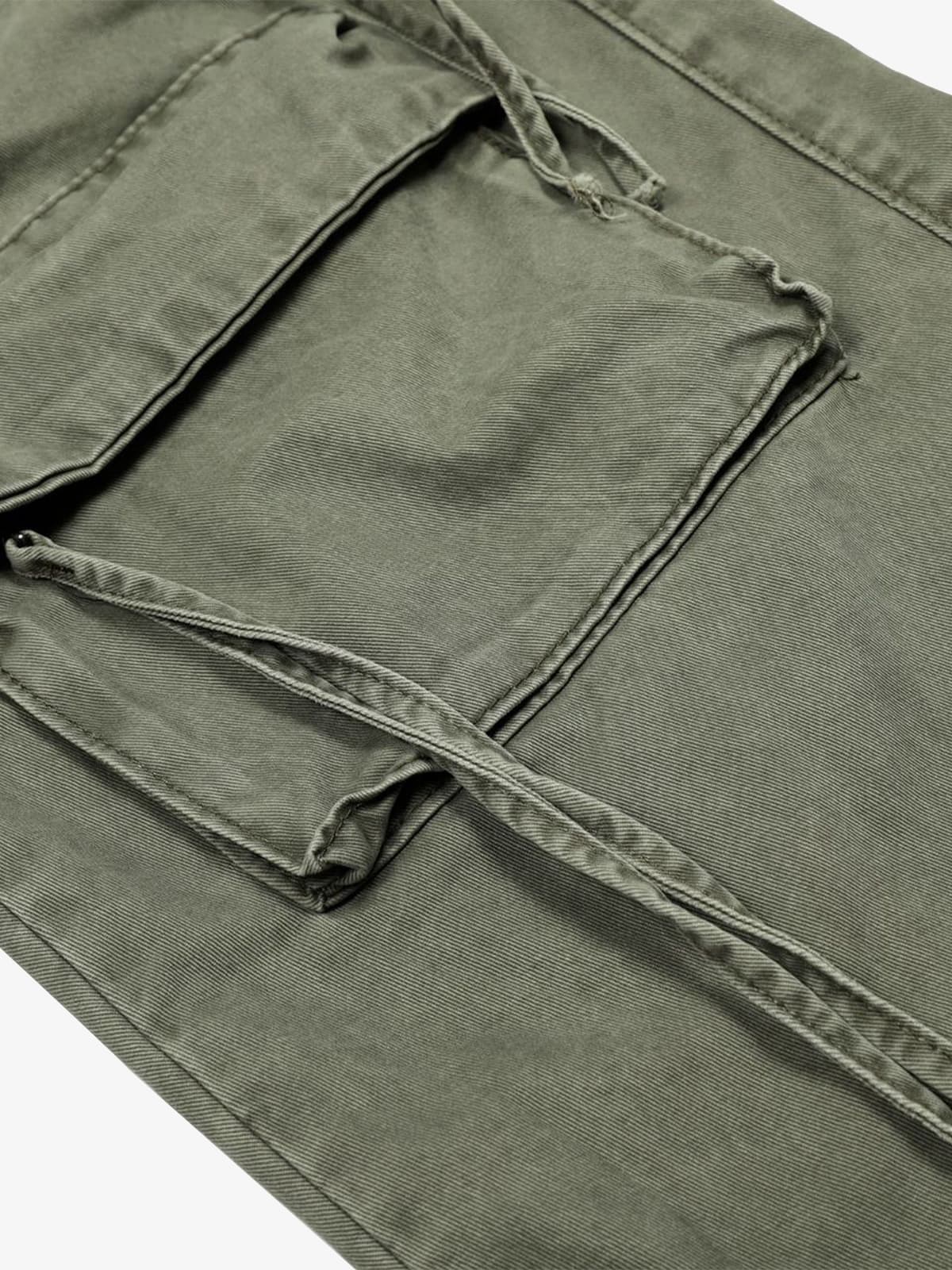 Street Functional Multi-Pocket Workwear Casual Pants - image 7