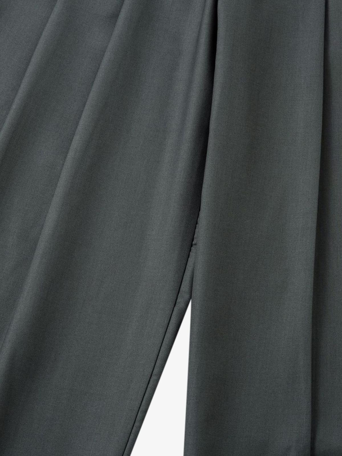 Double-Button Design Pleated Suit Casual Pants - image 8