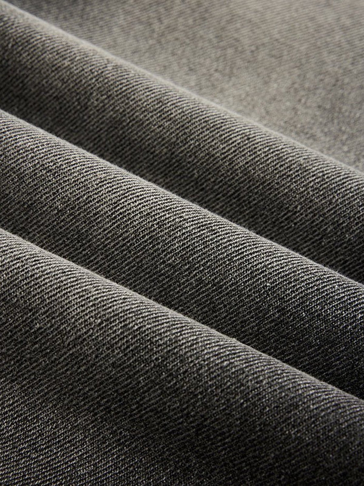 Faded Black Baggy Jeans – fabric close-up | XoKool