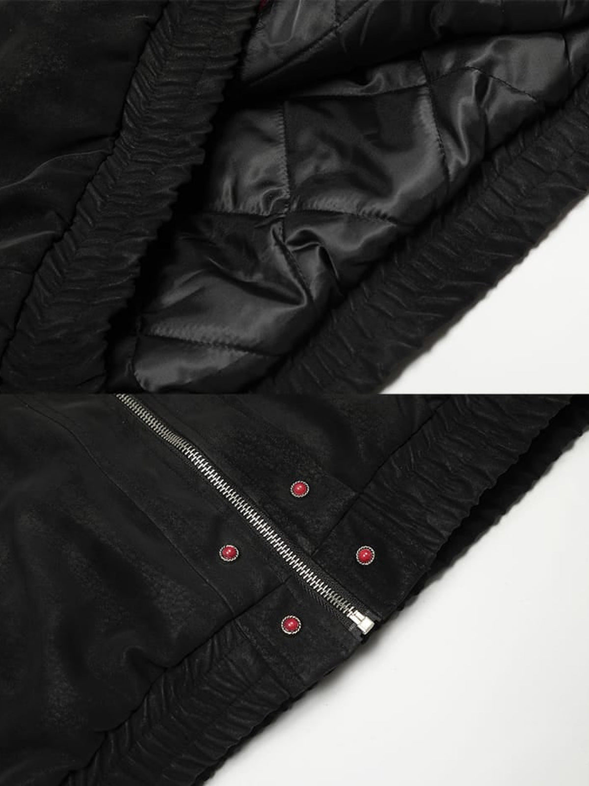 Bomberjacke in Wildleder-Optik – Steppfutter und Druckknöpfe im Detail | XoKool