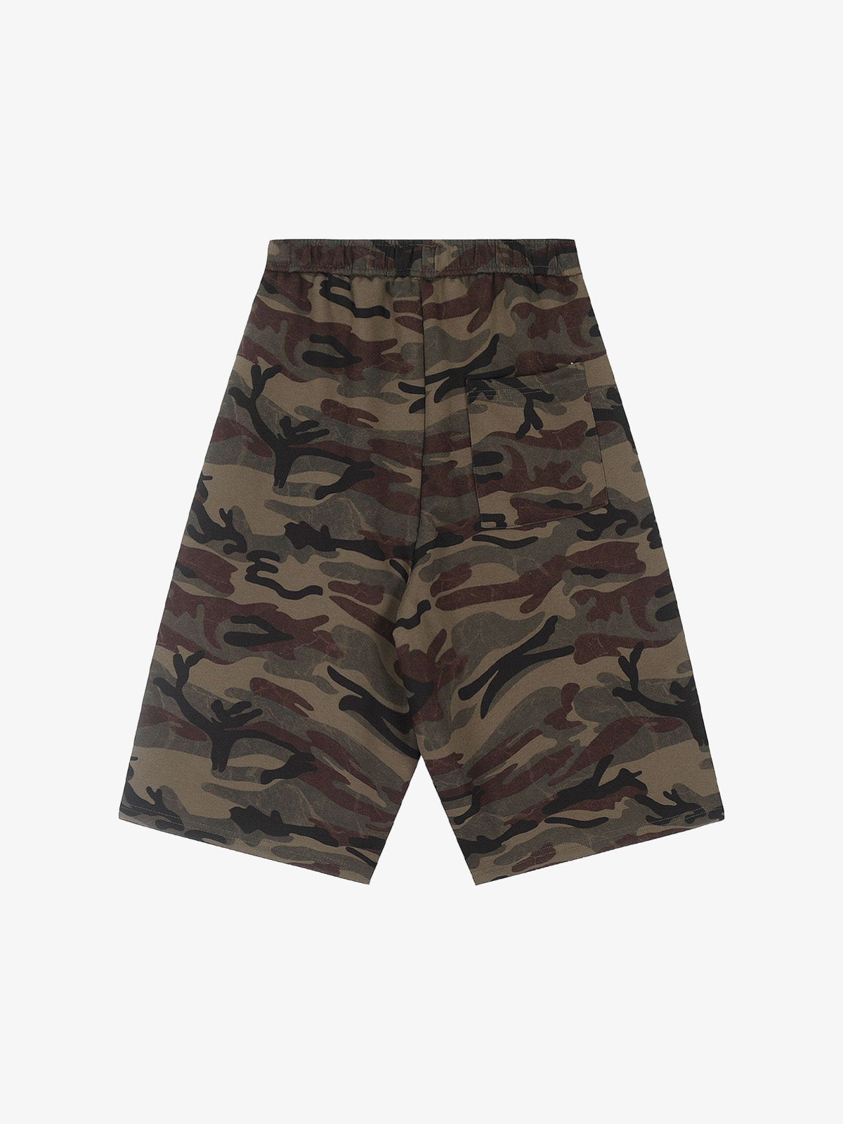Camouflage Embroidered Casual Shorts - image 3