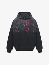 Street Dark Wasteland Distressed Washed Dirty-Dye Hoodie