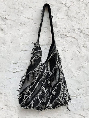 Denim shoulder bag – Bag hanging on wall | XoKool