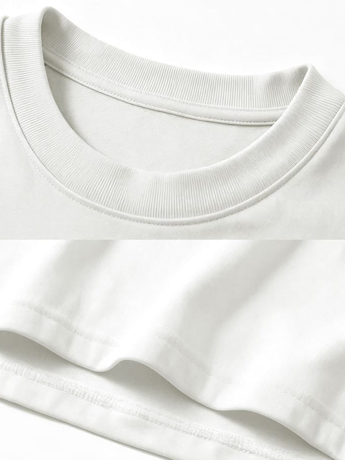 Gothic layered long sleeve shirt – neckline + hem close-up | XoKool