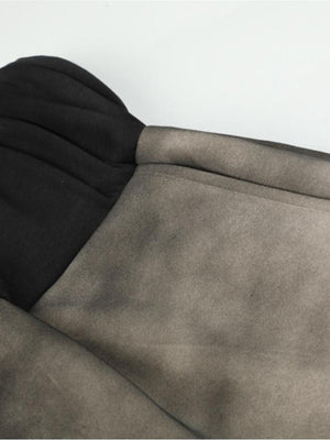 Gradient sweatpants – Waistband side close-up | XoKool