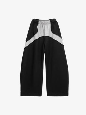Colorblock Jogginghose – Rückansicht flach | XoKool