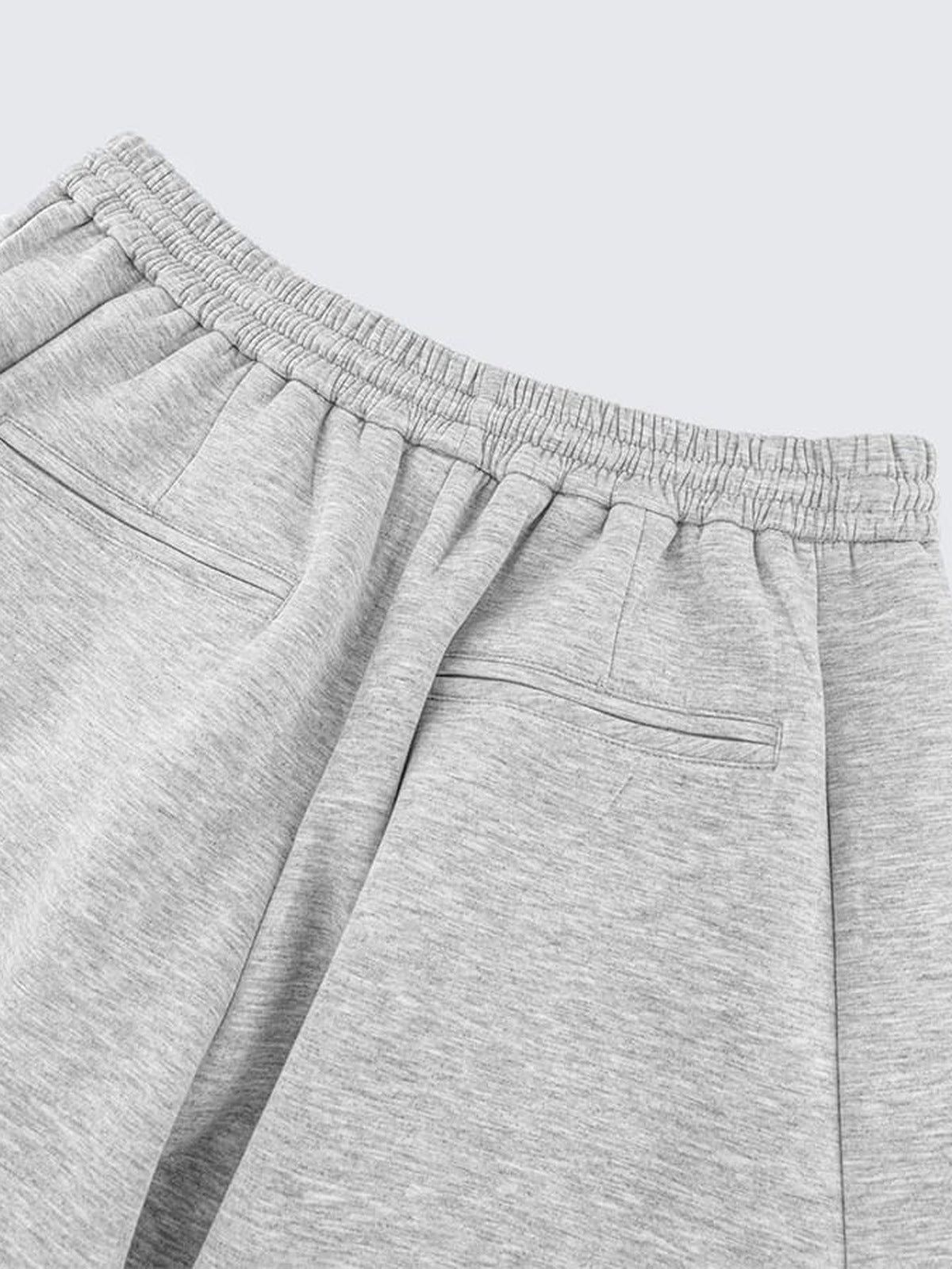 Jogginganzug-Set mit Karo-Kapuze – Nahaufnahme der Taille hinten | XoKool