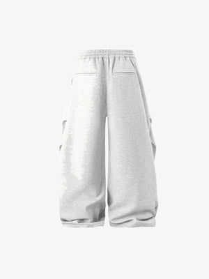 Jogginganzug-Set mit Karo-Kapuze – Jogginghose, Rückseite | XoKool