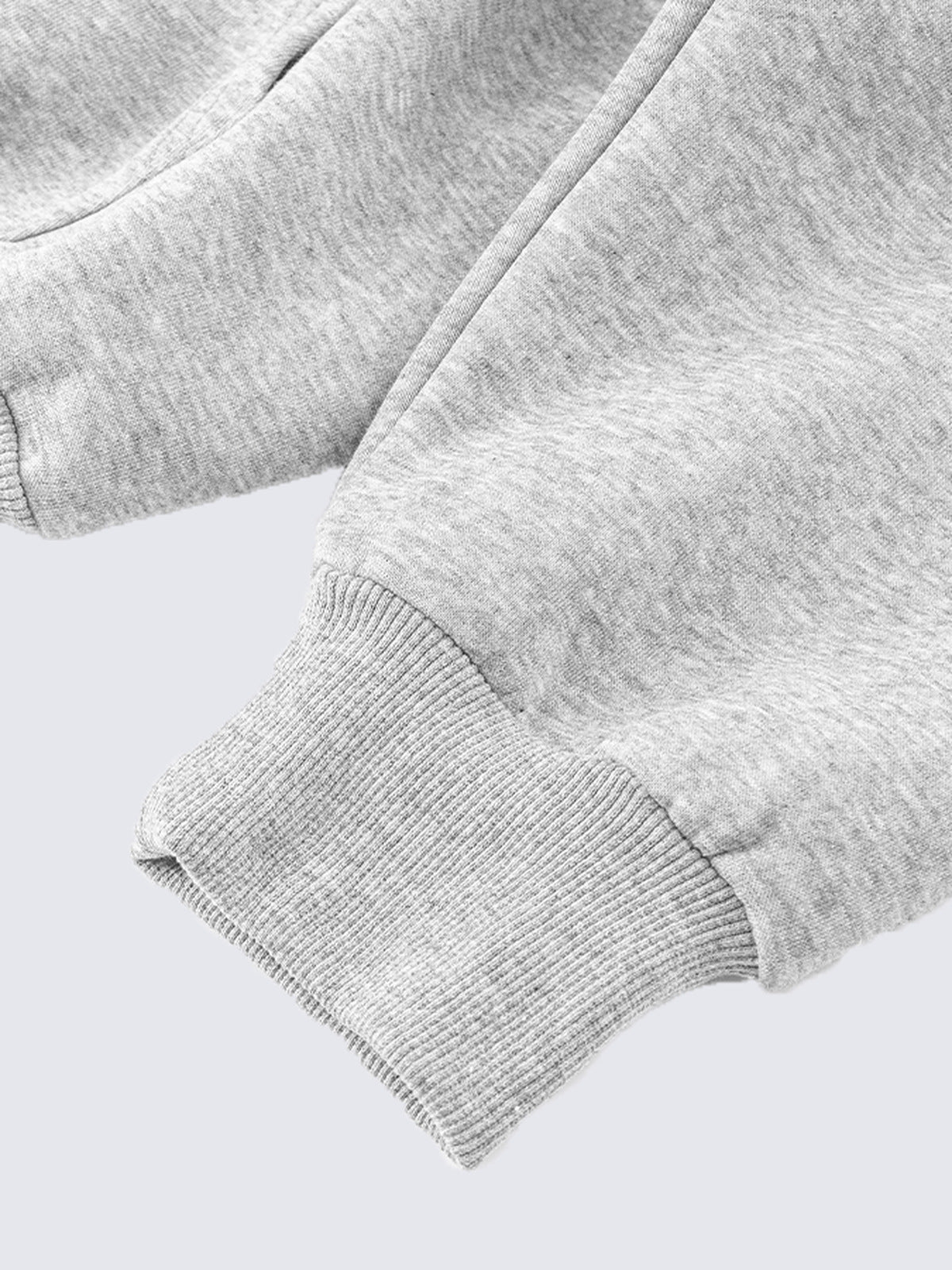 Hoodie bufanda de cuadros – detalle del puño | XoKool