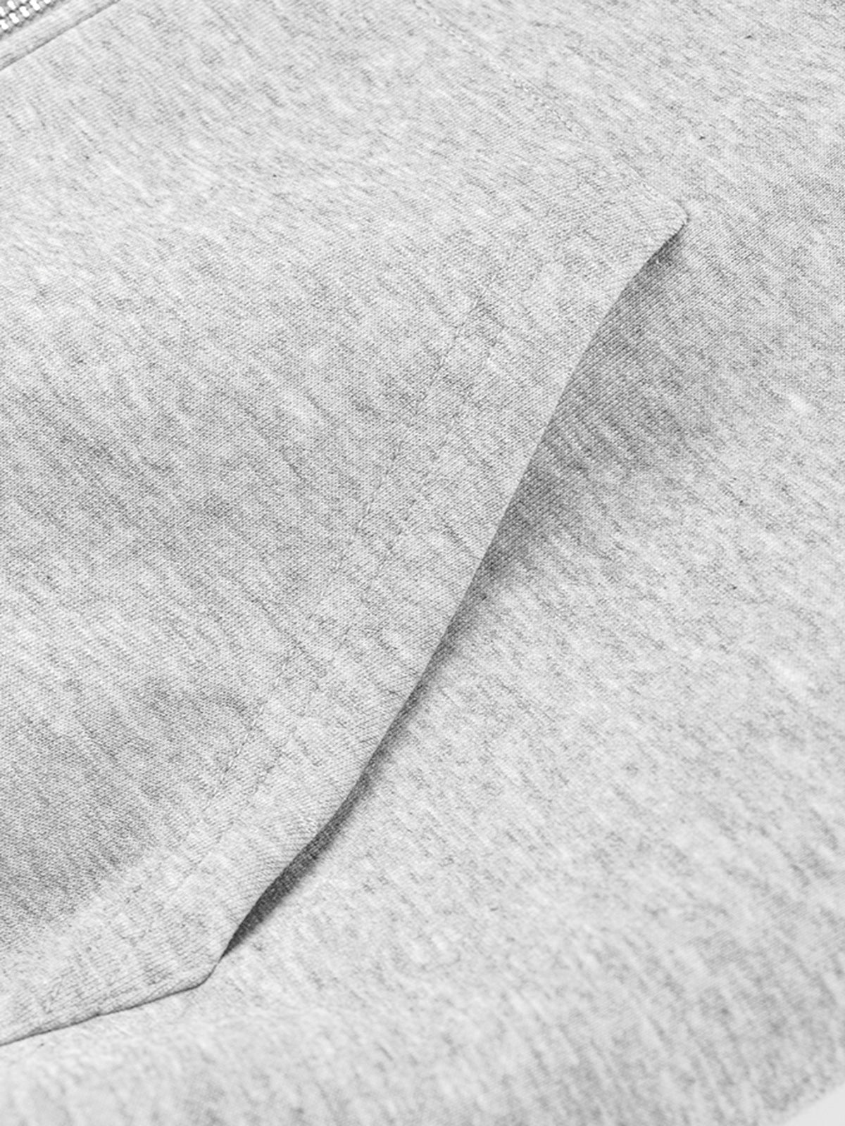 Hoodie bufanda de cuadros – detalle del bolsillo | XoKool