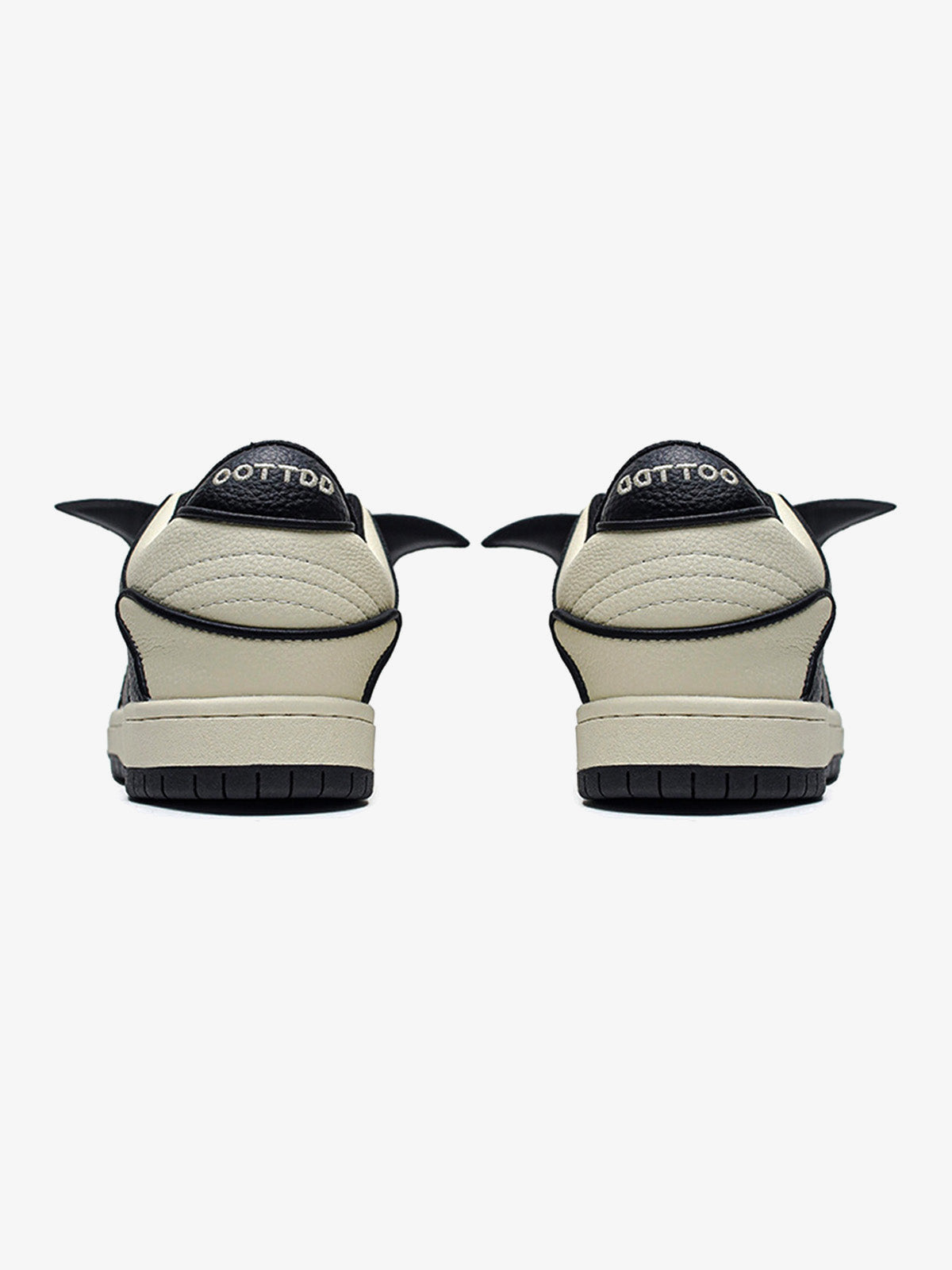 Goth Skate Sneaker – Fersen, Rückansicht | XoKool
