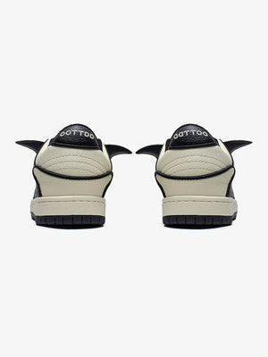 Goth Skate Sneaker – Fersen, Rückansicht | XoKool