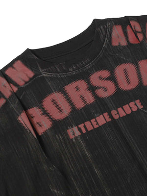 Wasteland Dirty Dye Oversized Graphic T-Shirt - thumbnail 2