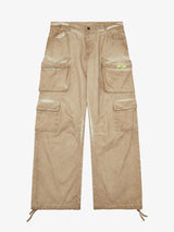 Vintage Wasteland Style Multi Pocket Work Pants