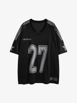 Oversized NO. 27 Sports Jersey T-Shirt