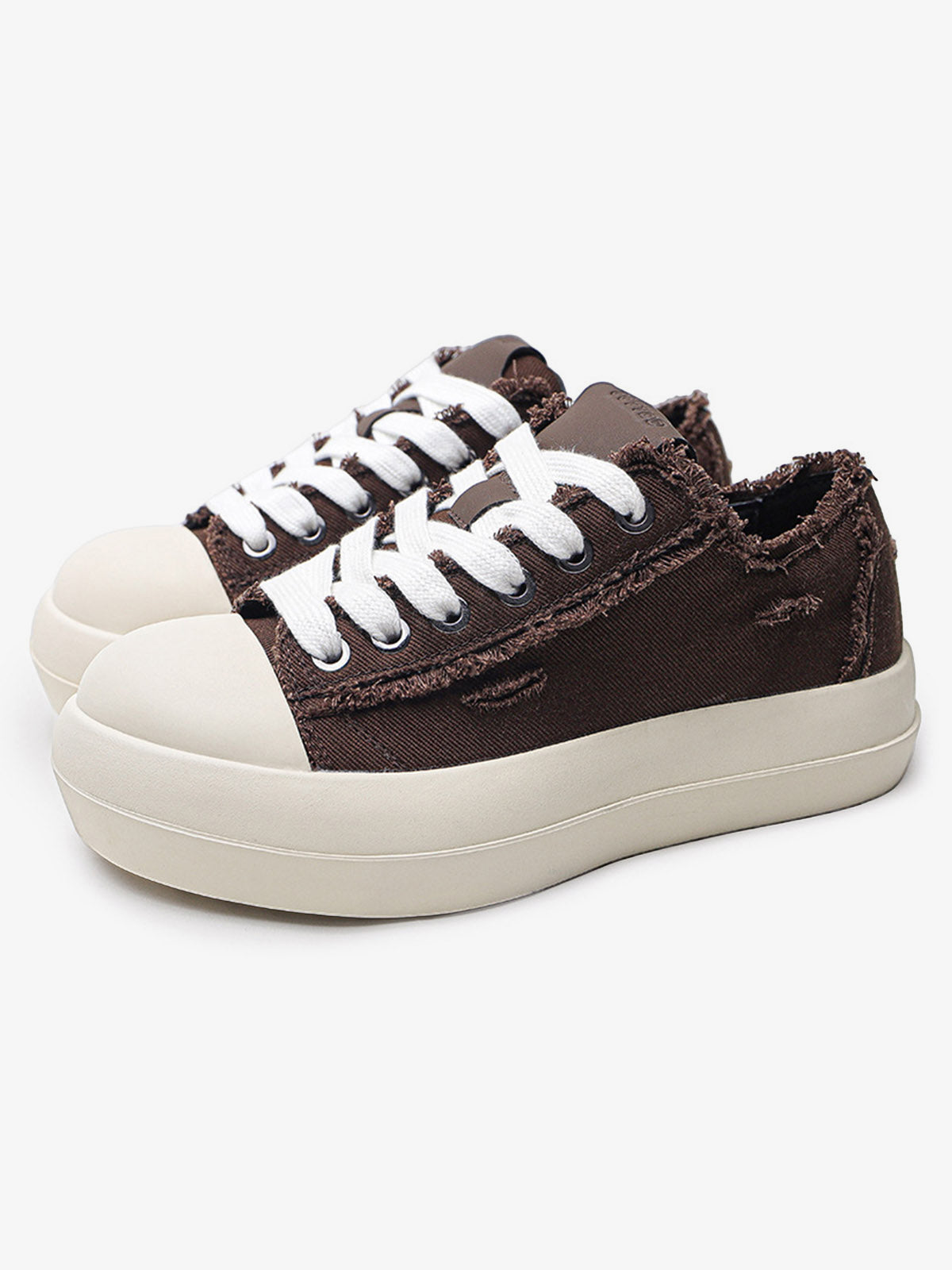 Street Beard Split Hole Sneakers