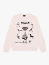 Mystic Emblem Graphic Crew Neck Sweatshirt
