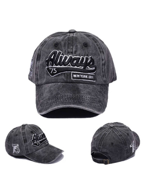 Thesupermade Vintage Embroidered Denim Washed Baseball Cap Xokool ®