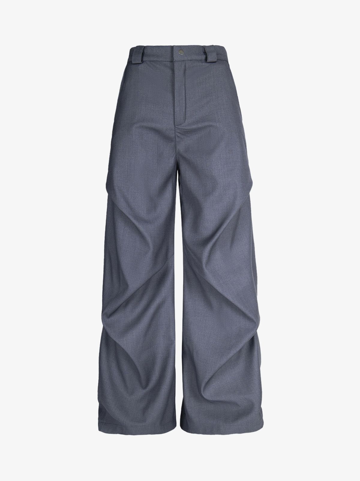 Woven Retro Cleanfit Pleated Drape Pants