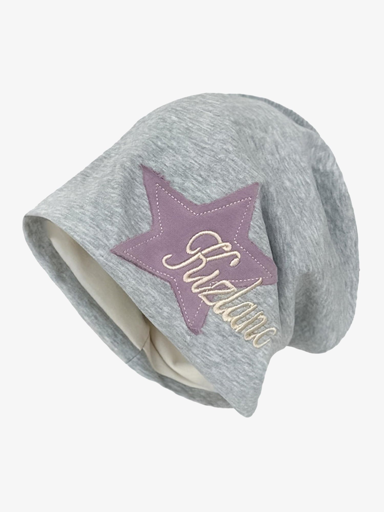 Star Embroidered Wrap Hat