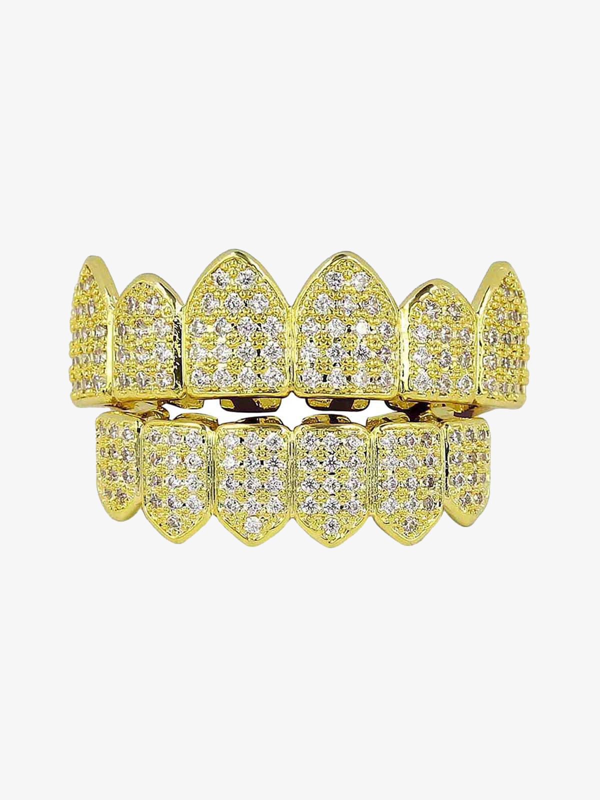 Vampire Teeth Zircon Braces