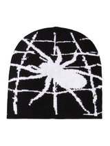 Cobweb Knitted Hat Spider Web Winter Street Style  - 19802