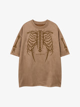 Skeleton Graphic Oversized T-Shirt