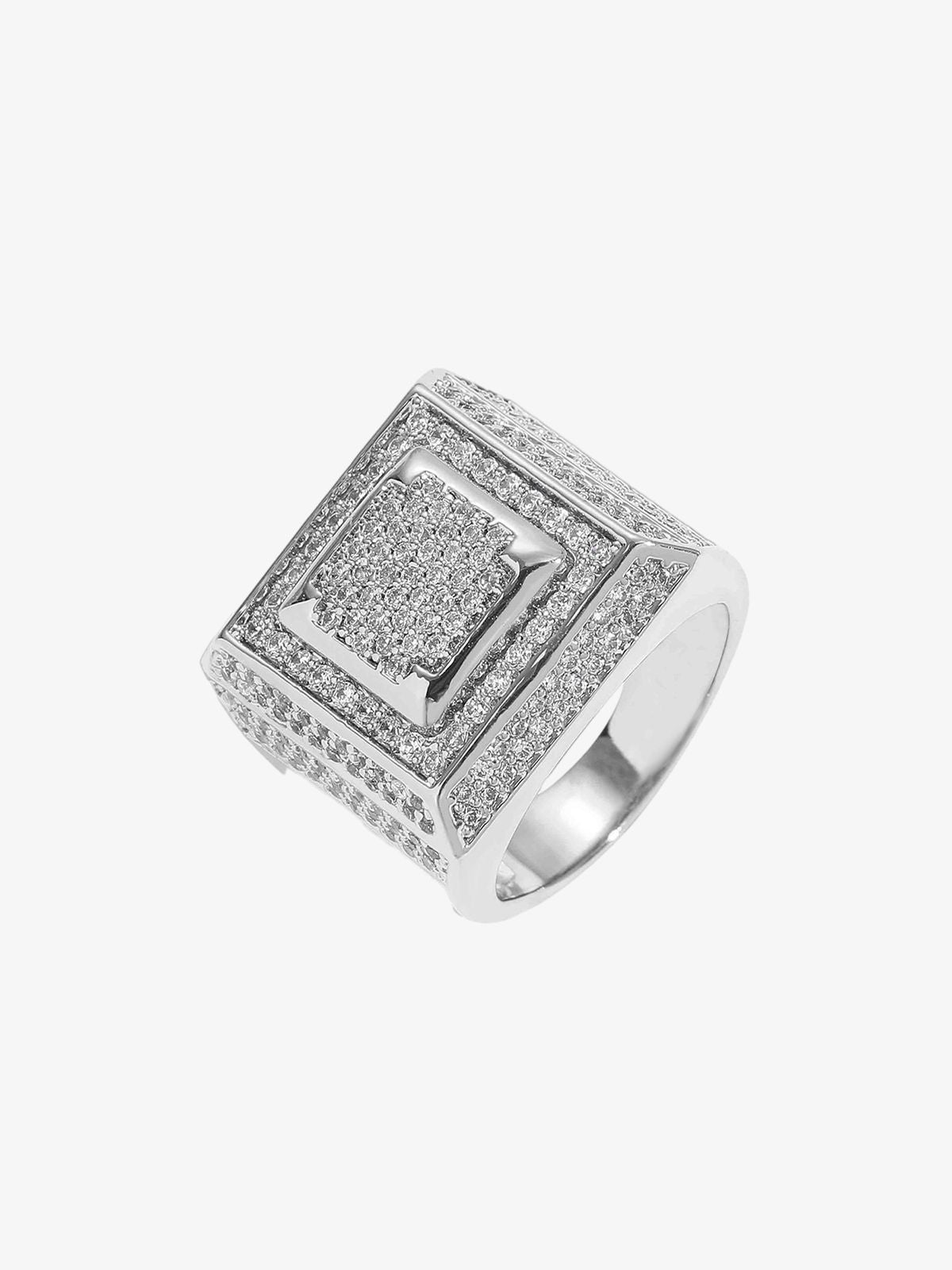 Hip Hop Zirconia Ring