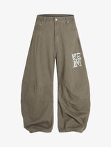 Heavy Beading Barrel Pants