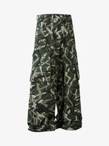 Camouflage Multi-Pocket Cargo Pants