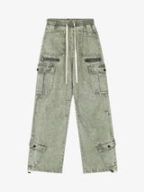 High Street Loose Elastic Waist Drawstring Trousers