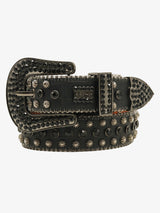Street Rhinestone Studded Belt