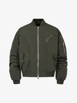 Retro Deconstructed Bomber Jacket