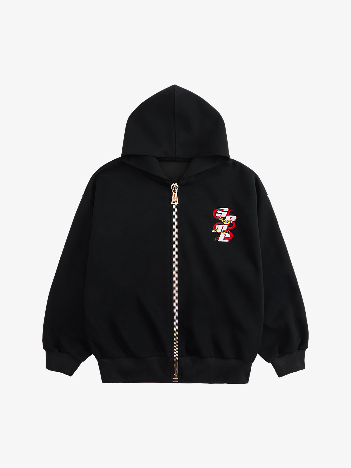 Original Embroidered Zip Up Hoodie