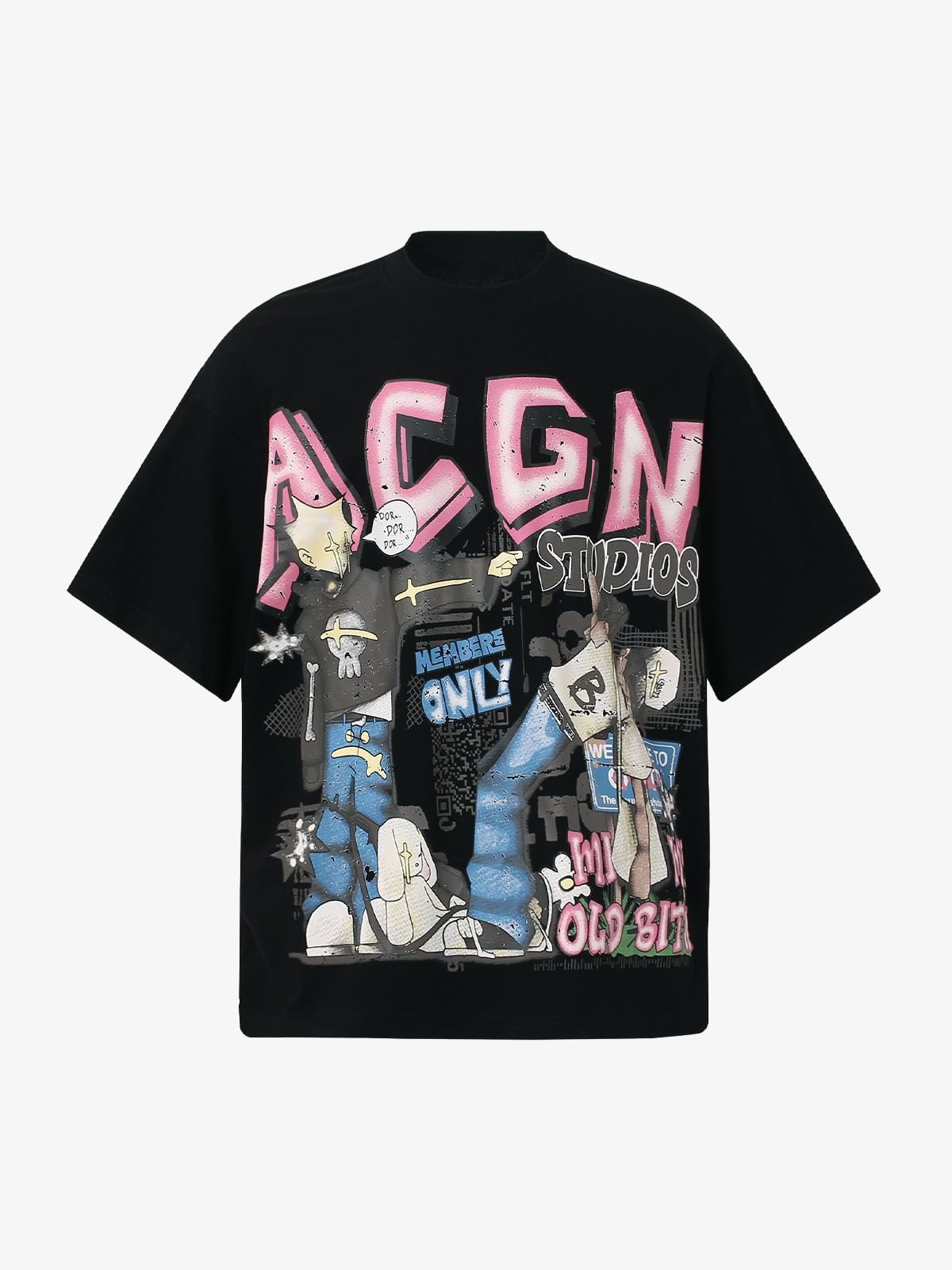 Retro Street Graphic T-Shirt