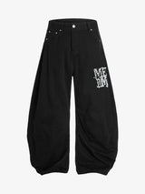 Heavy Beading Barrel Pants