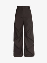 Woven Retro Cleanfit Pleated Drape Pants