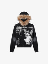 Mortemartt Graphic Hooded Jacket